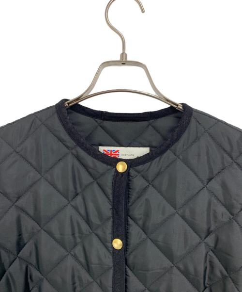 Traditional Weatherwear（トラディショナルウェザーウェア）Traditional Weatherwear (トラディショナルウェザーウェア) ARKLEY LONG キルティングコート ブラック サイズ:34の古着・服飾アイテム