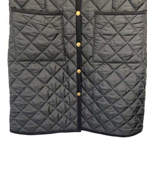 Traditional Weatherwear（トラディショナルウェザーウェア）Traditional Weatherwear (トラディショナルウェザーウェア) ARKLEY LONG キルティングコート ブラック サイズ:34の古着・服飾アイテム