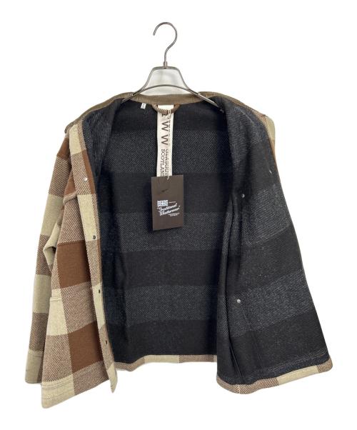 Traditional Weatherwear（トラディショナルウェザーウェア）Traditional Weatherwear (トラディショナルウェザーウェア) ウールジャケット ブラウン サイズ:40の古着・服飾アイテム