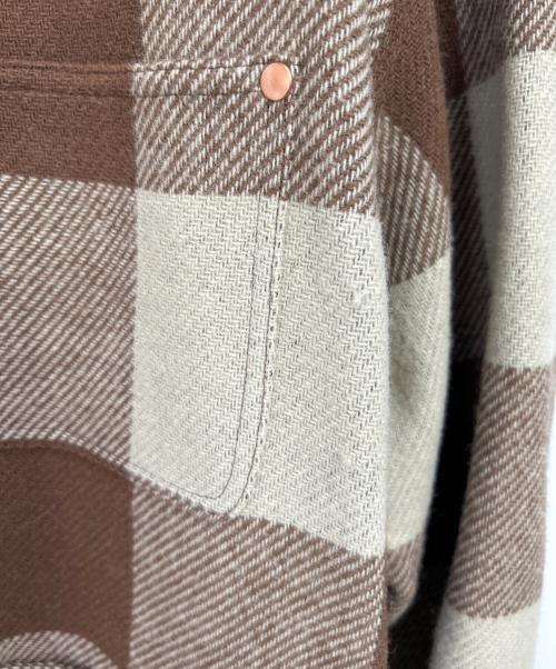 Traditional Weatherwear（トラディショナルウェザーウェア）Traditional Weatherwear (トラディショナルウェザーウェア) ウールジャケット ブラウン サイズ:40の古着・服飾アイテム