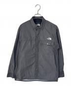 THE NORTH FACEザ ノース フェイス）の古着「長袖シャツ」｜グレー