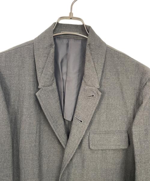 COMME des GARCONS HOMME（コムデギャルソン オム）COMME des GARCONS HOMME (コムデギャルソン オム) ウールテーラードジャケット グレー サイズ:Sの古着・服飾アイテム