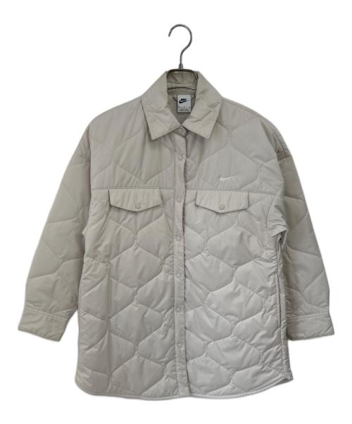 NIKE（ナイキ）NIKE (ナイキ) キルティングジャケット ホワイト サイズ:Mの古着・服飾アイテム