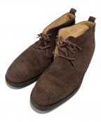 BARNEYS NEWYORKバーニーズ・ニューヨーク）の古着「スウェードシューズ」｜ブラウン