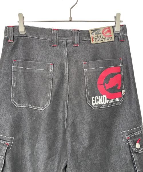 ECKO FUNCTION（エコーファンクション）ECKO FUNCTION (エコーファンクション) カーゴパンツ ブラック サイズ:Lの古着・服飾アイテム
