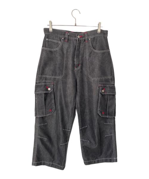 ECKO FUNCTION（エコーファンクション）ECKO FUNCTION (エコーファンクション) カーゴパンツ ブラック サイズ:Lの古着・服飾アイテム