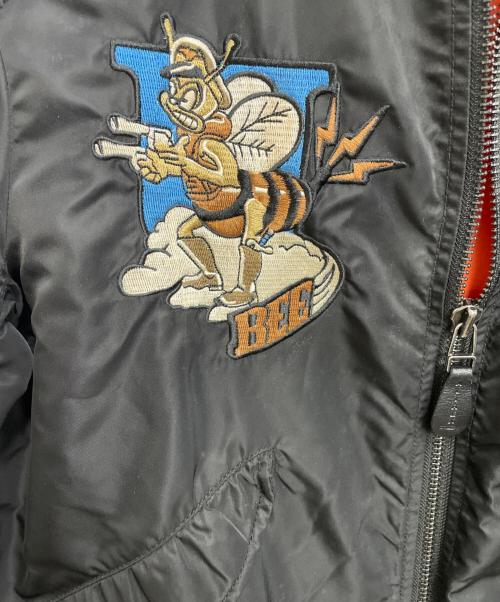 AVIREX（アヴィレックス）AVIREX (アヴィレックス) フライトジャケット ブラック サイズ:XLの古着・服飾アイテム