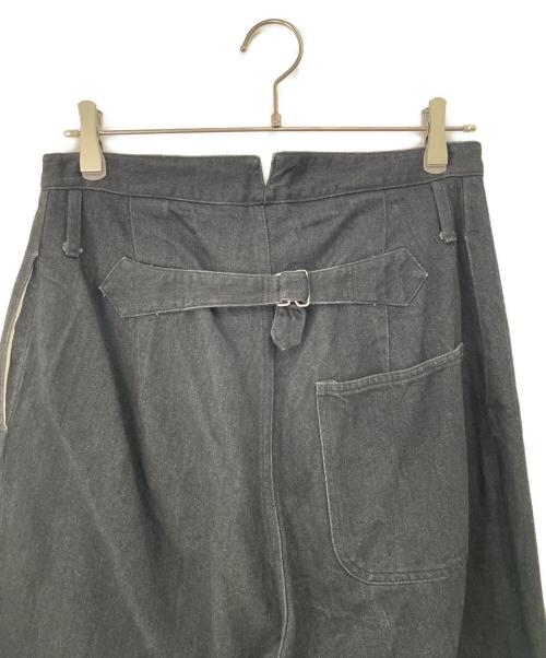 KIJI（キジ）KIJI (キジ) ブラックデニム ブラック サイズ:4の古着・服飾アイテム