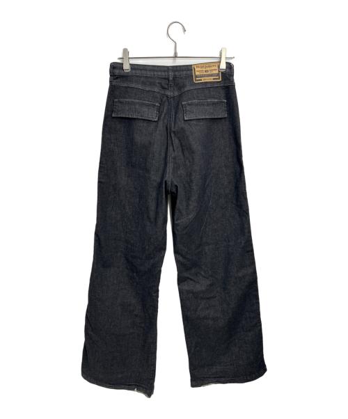 DIESEL（ディーゼル）DIESEL (ディーゼル) デニムカーゴパンツ ブラック サイズ:26の古着・服飾アイテム