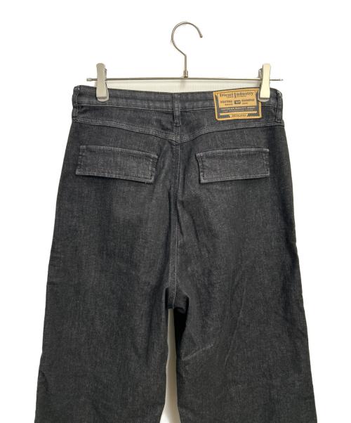 DIESEL（ディーゼル）DIESEL (ディーゼル) デニムカーゴパンツ ブラック サイズ:26の古着・服飾アイテム