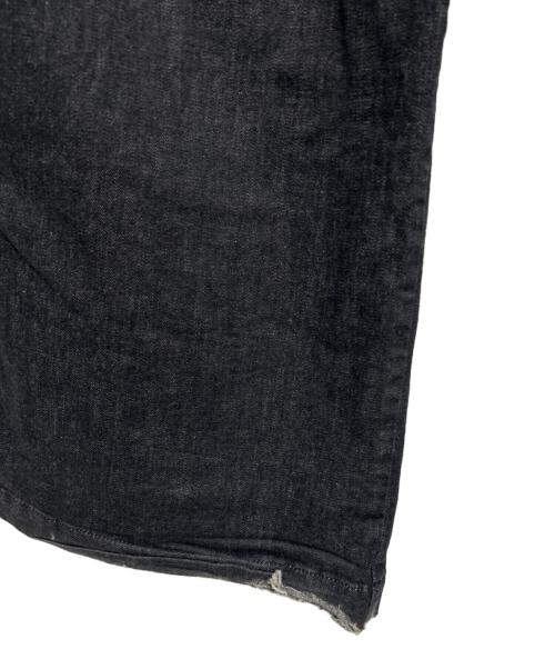 DIESEL（ディーゼル）DIESEL (ディーゼル) デニムカーゴパンツ ブラック サイズ:26の古着・服飾アイテム