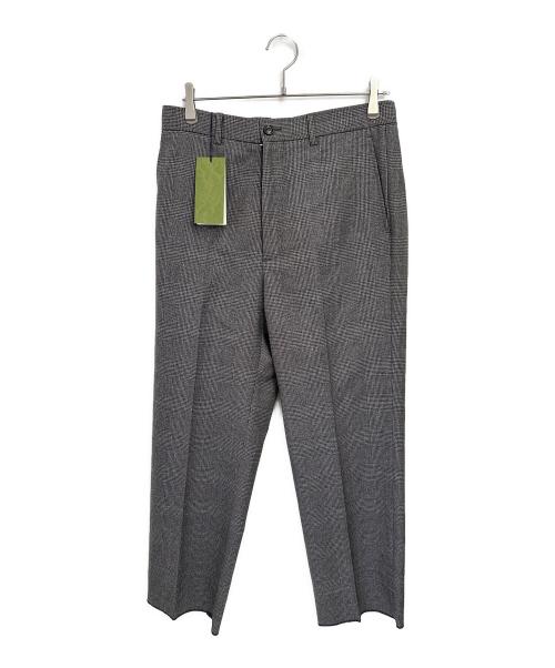 GUCCI（グッチ）GUCCI (グッチ) スラックス グレー サイズ:48 未使用品の古着・服飾アイテム