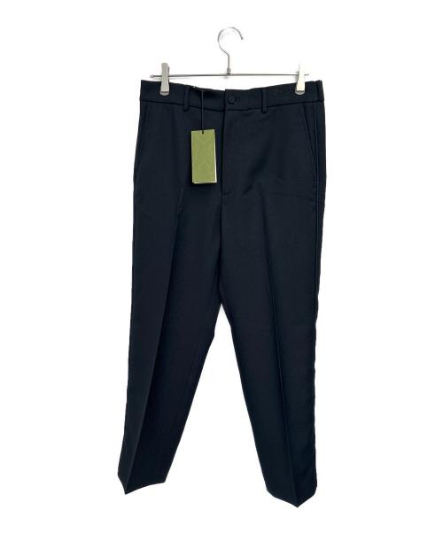 GUCCI（グッチ）GUCCI (グッチ) スラックス ブラック サイズ:48 未使用品の古着・服飾アイテム