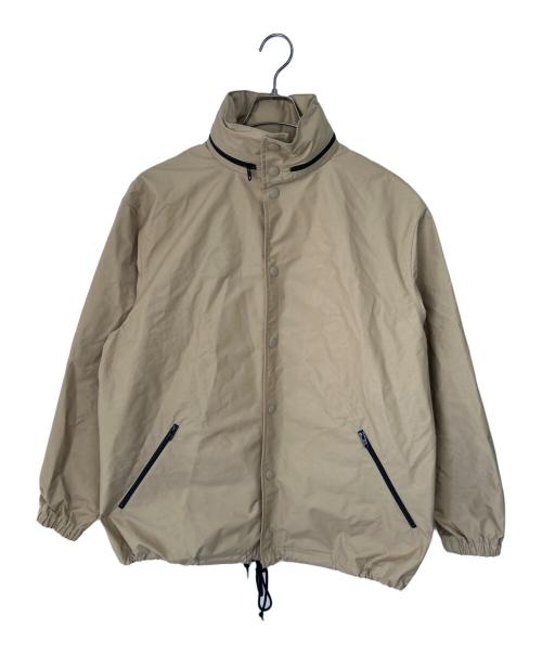 BALENCIAGA（バレンシアガ）BALENCIAGA (バレンシアガ) オーバーサイズ バックロゴ ウィンドブレーカー ベージュ サイズ:34の古着・服飾アイテム