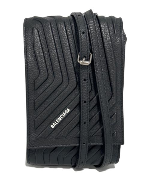 BALENCIAGA（バレンシアガ）BALENCIAGA (バレンシアガ) Car Phone Holder/カーフォンフォルダー ブラックの古着・服飾アイテム