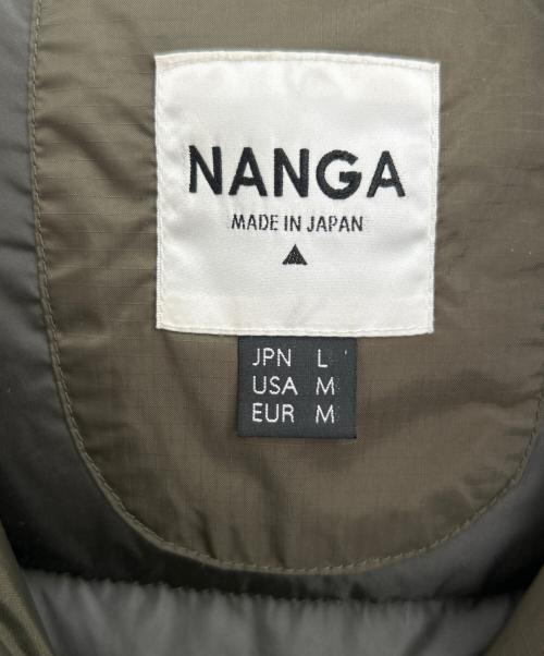 NANGA（ナンガ）NANGA (ナンガ) ダウンジャケット オリーブ サイズ:Lの古着・服飾アイテム