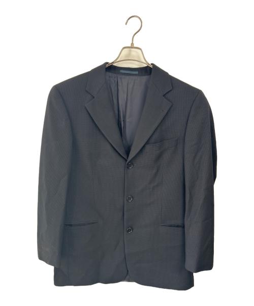 HUGO BOSS（ヒューゴ ボス）HUGO BOSS (ヒューゴ ボス) 3ピースセットアップスーツ ブラック サイズ:48の古着・服飾アイテム