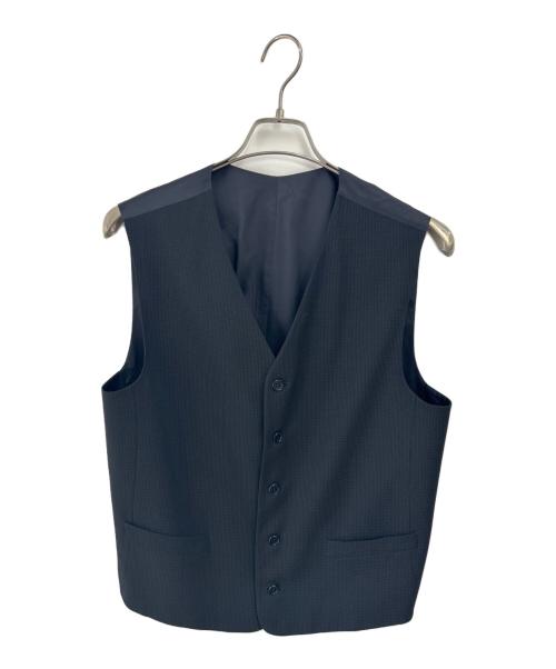 HUGO BOSS（ヒューゴ ボス）HUGO BOSS (ヒューゴ ボス) 3ピースセットアップスーツ ブラック サイズ:48の古着・服飾アイテム