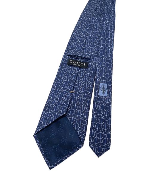 GUCCI（グッチ）GUCCI (グッチ) ネクタイ ブルー サイズ:不明の古着・服飾アイテム