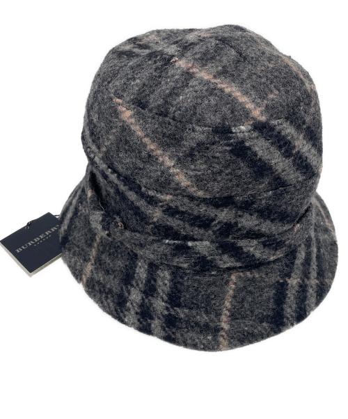 BURBERRY LONDON（バーバリーロンドン）BURBERRY LONDON (バーバリーロンドン) ウールハット グレー サイズ:M 未使用品の古着・服飾アイテム