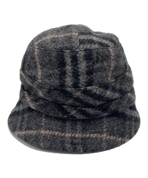 BURBERRY LONDON（バーバリーロンドン）BURBERRY LONDON (バーバリーロンドン) ウールハット グレー サイズ:M 未使用品の古着・服飾アイテム