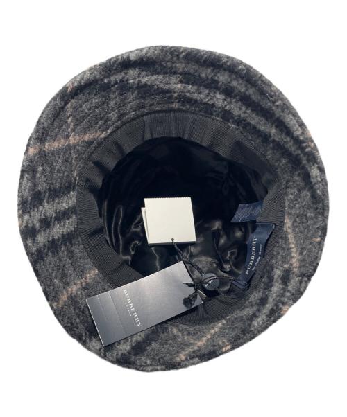 BURBERRY LONDON（バーバリーロンドン）BURBERRY LONDON (バーバリーロンドン) ウールハット グレー サイズ:M 未使用品の古着・服飾アイテム