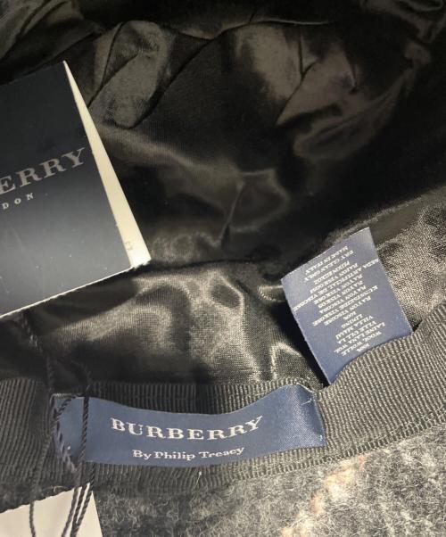 BURBERRY LONDON（バーバリーロンドン）BURBERRY LONDON (バーバリーロンドン) ウールハット グレー サイズ:M 未使用品の古着・服飾アイテム