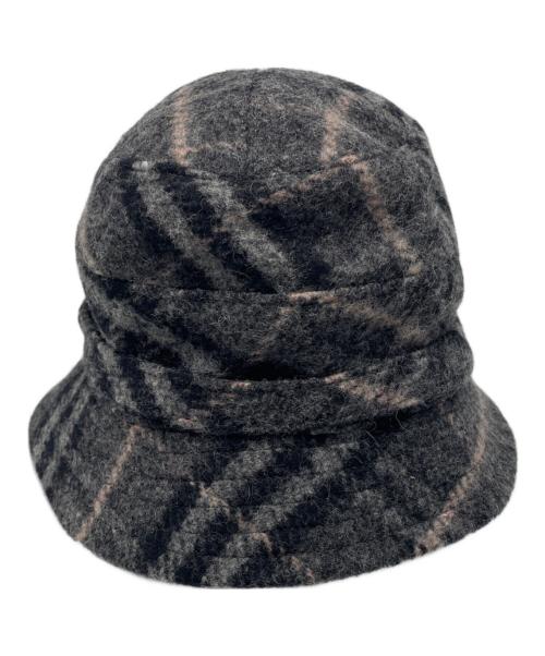 BURBERRY LONDON（バーバリーロンドン）BURBERRY LONDON (バーバリーロンドン) ウールハット グレー サイズ:M 未使用品の古着・服飾アイテム