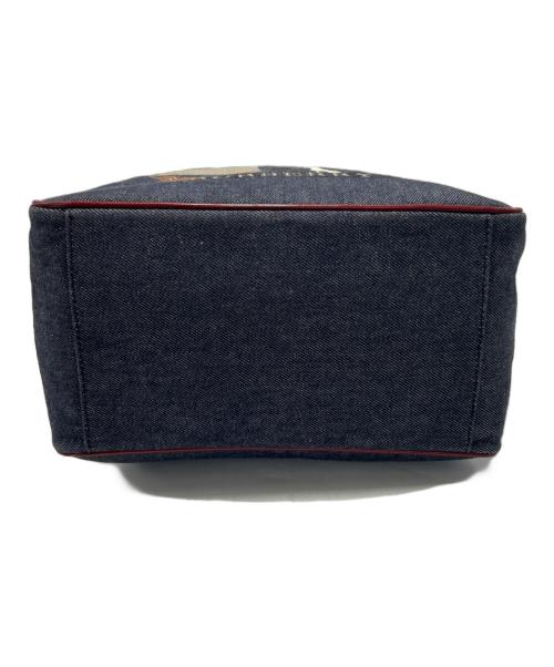BURBERRY（バーバリー）BURBERRY (バーバリー) デニムハンドバッグ インディゴの古着・服飾アイテム