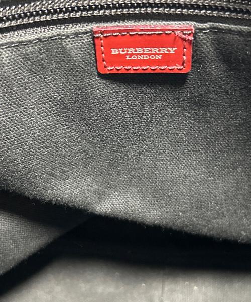 BURBERRY（バーバリー）BURBERRY (バーバリー) デニムハンドバッグ インディゴの古着・服飾アイテム