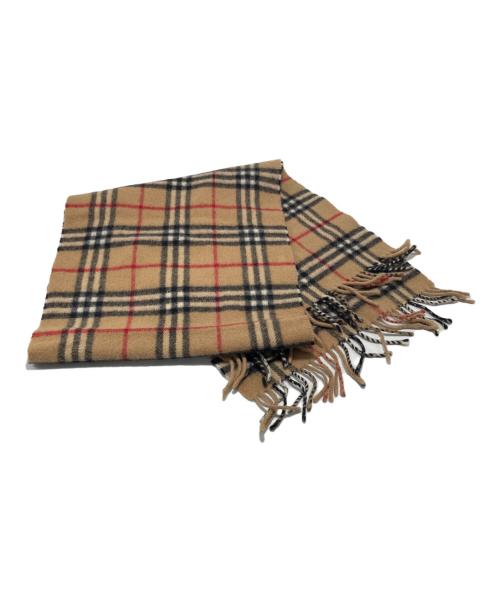 Burberry's（バーバリー）Burberry's (バーバリーズ) マフラー ベージュの古着・服飾アイテム