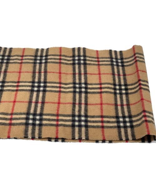 Burberry's（バーバリー）Burberry's (バーバリーズ) マフラー ベージュの古着・服飾アイテム