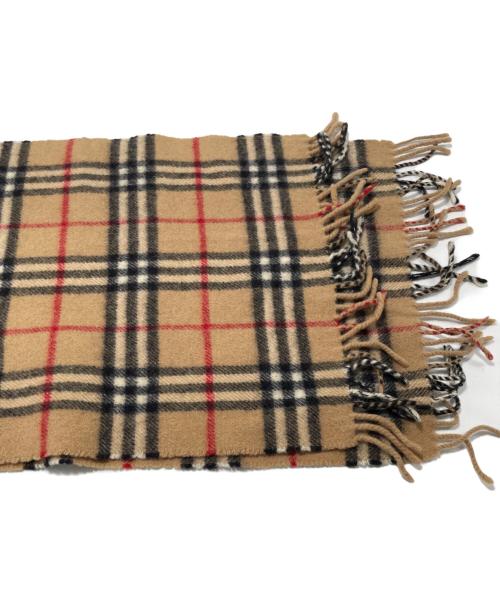 Burberry's（バーバリー）Burberry's (バーバリーズ) マフラー ベージュの古着・服飾アイテム