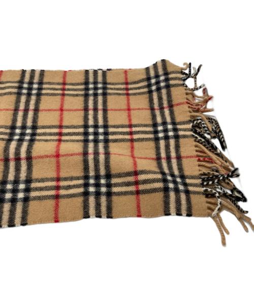 Burberry's（バーバリー）Burberry's (バーバリーズ) マフラー ベージュの古着・服飾アイテム