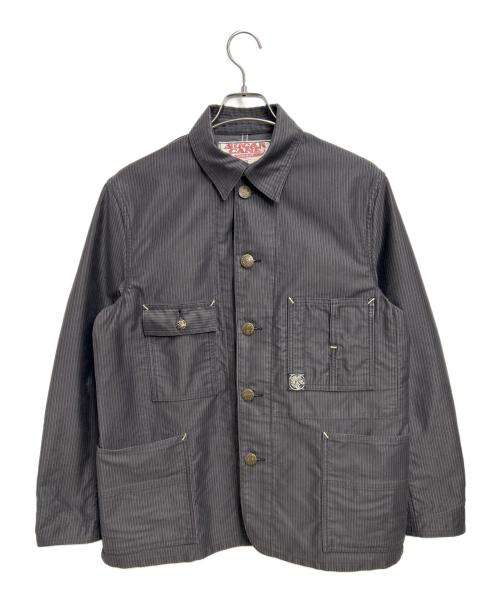 SUGAR CANE（シュガーケーン）SUGAR CANE (シュガーケーン) モールスキンワークコート グレー サイズ:38の古着・服飾アイテム