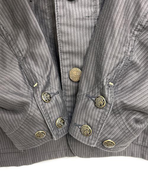 SUGAR CANE（シュガーケーン）SUGAR CANE (シュガーケーン) モールスキンワークコート グレー サイズ:38の古着・服飾アイテム