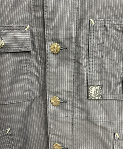 SUGAR CANE（シュガーケーン）SUGAR CANE (シュガーケーン) モールスキンワークコート グレー サイズ:38の古着・服飾アイテム