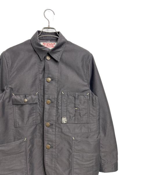 SUGAR CANE（シュガーケーン）SUGAR CANE (シュガーケーン) モールスキンワークコート グレー サイズ:38の古着・服飾アイテム