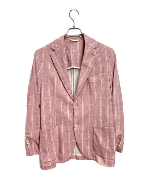 CIRCOLO 1901（チルコロ1901）CIRCOLO 1901 (チルコロ1901) テーラードジャケット ピンク サイズ:46の古着・服飾アイテム