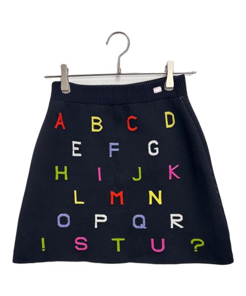 CHANEL（シャネル）CHANEL (シャネル) ニットスカート ブラック サイズ:36の古着・服飾アイテム