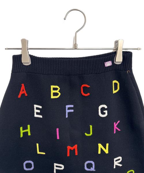 CHANEL（シャネル）CHANEL (シャネル) ニットスカート ブラック サイズ:36の古着・服飾アイテム