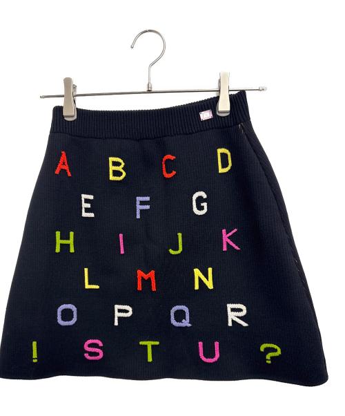 CHANEL（シャネル）CHANEL (シャネル) ニットスカート ブラック サイズ:36の古着・服飾アイテム