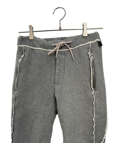 wjk（ダブルジェイケー）wjk (ダブルジェイケー) super urake PTⅡ スーパー裏毛パンツ グレー サイズ:Sの古着・服飾アイテム