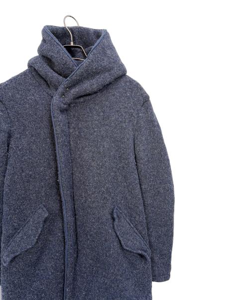 wjk（ダブルジェイケー）wjk (ダブルジェイケー) ミリタリーラップコート ネイビー サイズ:Mの古着・服飾アイテム