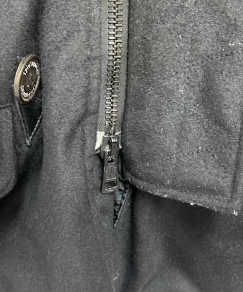 1piu1uguale3（ウノピュウノウグァーレトレ）1piu1uguale3 (ウノピュウノウグァーレトレ) N-3Bタイプコート ブラック サイズ:3の古着・服飾アイテム