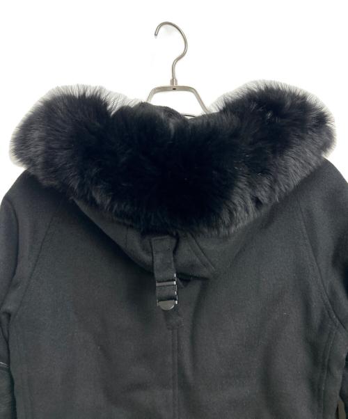 1piu1uguale3（ウノピュウノウグァーレトレ）1piu1uguale3 (ウノピュウノウグァーレトレ) N-3Bタイプコート ブラック サイズ:3の古着・服飾アイテム