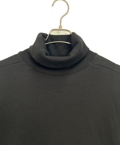 everyone（エブリワン）everyone (エブリワン) COTTON TURTLE NECK SWEATSHIRT ブラック サイズ:Mの古着・服飾アイテム