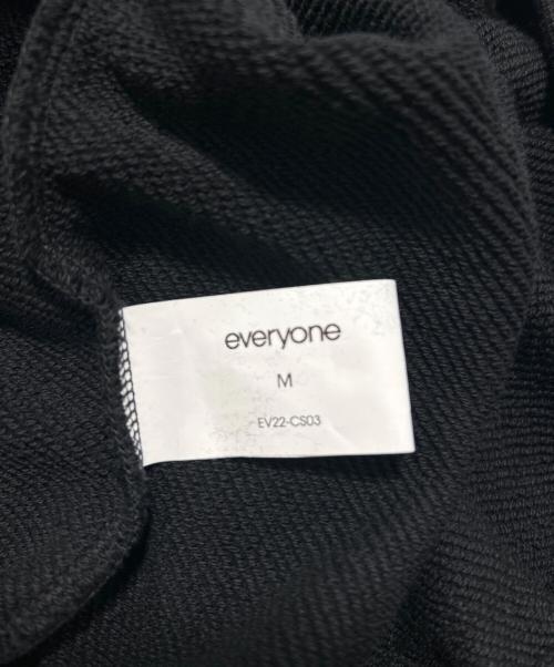 everyone（エブリワン）everyone (エブリワン) COTTON TURTLE NECK SWEATSHIRT ブラック サイズ:Mの古着・服飾アイテム