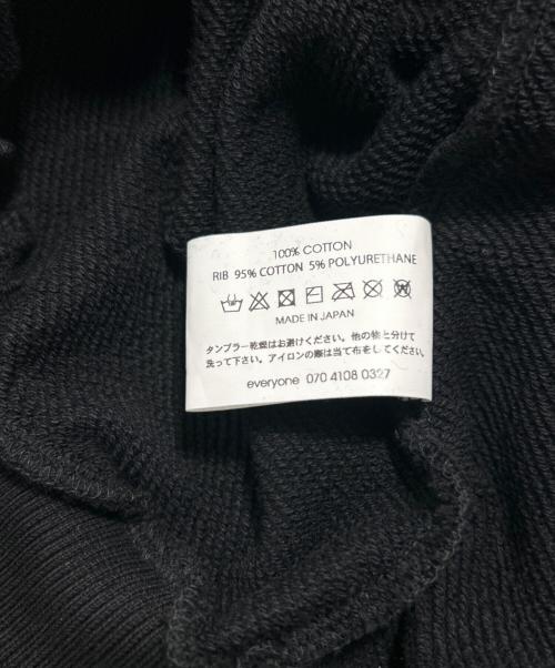 everyone（エブリワン）everyone (エブリワン) COTTON TURTLE NECK SWEATSHIRT ブラック サイズ:Mの古着・服飾アイテム