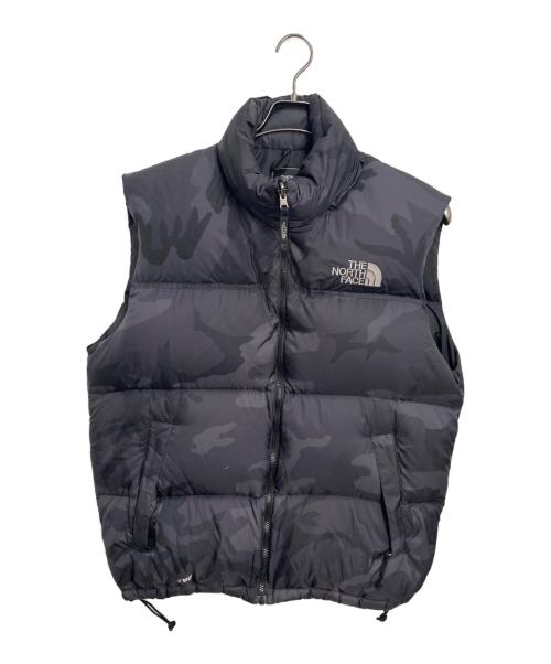 THE NORTH FACE（ザ ノース フェイス）THE NORTH FACE (ザ ノース フェイス) ダウンベスト ブラック×グレー サイズ:Lの古着・服飾アイテム